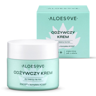 ALOESOVE Odżywczy krem do twarzy na noc 50 ml