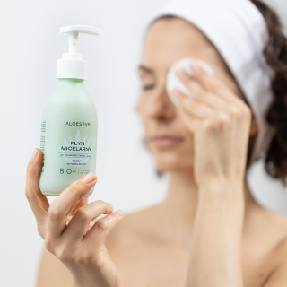 ALOESOVE Płyn micelarny do demakijażu twarzy i oczu 190 ml