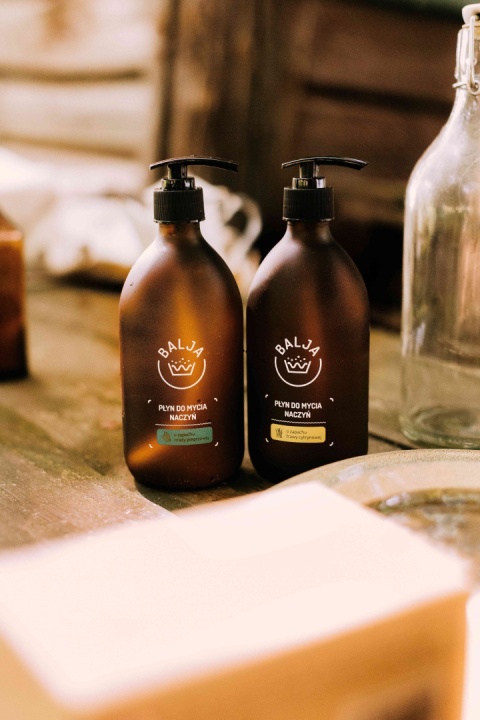 BALJA Płyn do mycia naczyń 500 ml - mięta pieprzowa