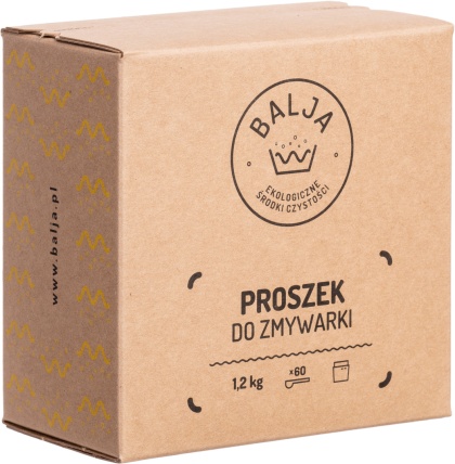 BALJA Proszek do zmywarki, 1200g - 60 zmywań