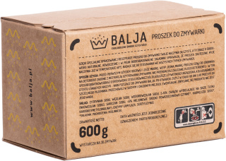 BALJA Proszek do zmywarki, 600g - 30 zmywań