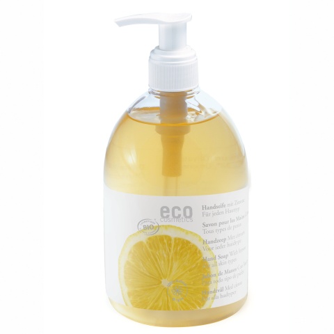 ECO COSMETICS Mydło w płynie z cytryną (z pompką) 300 ml