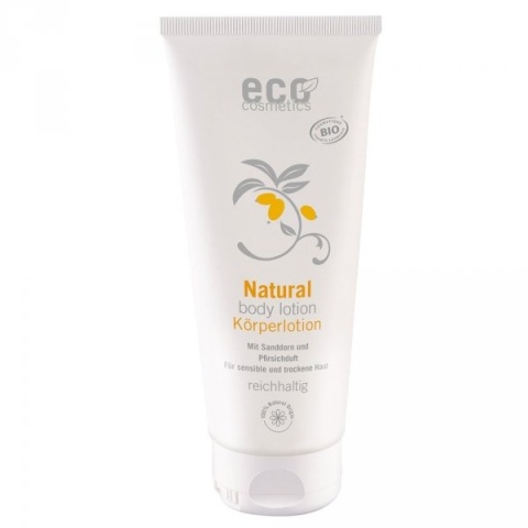 ECO COSMETICS Natural Balsam do ciała Rokitnik i zapach brzoskwini 200 ml