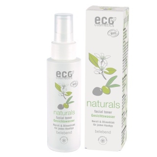ECO COSMETICS Naturals Tonik do twarzy Odświeżający Neroli, liść oliwny Spray 100 ml
