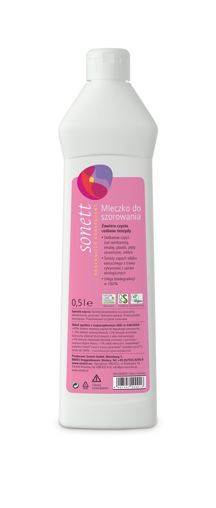 SONETT Mleczko do szorowania 0,5 l