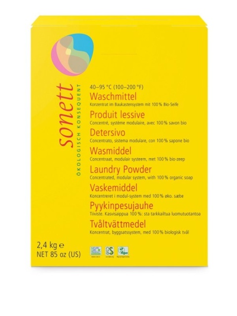 SONETT Proszek do prania 2,4 kg (kartonowa miarka wewnątrz)