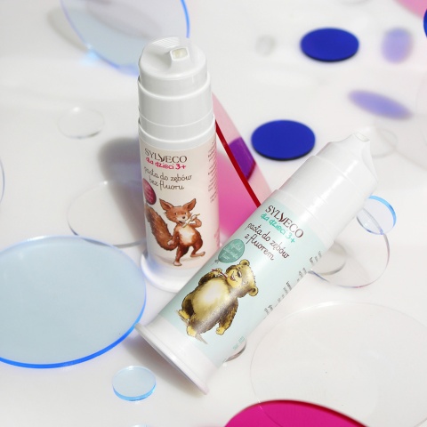 SYLVECO dla dzieci 3+ Pasta do zębów bez fluoru 75 ml DATA WAŻNOŚCI: 31.05.2026