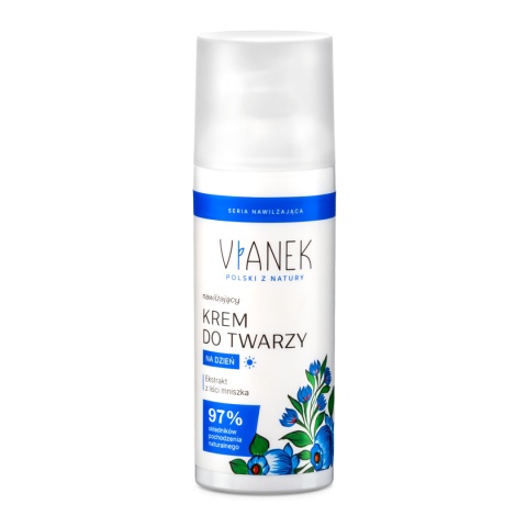 VIANEK Nawilżający krem do twarzy na dzień 50 ml DATA WAŻNOŚCI: 31.05.2026