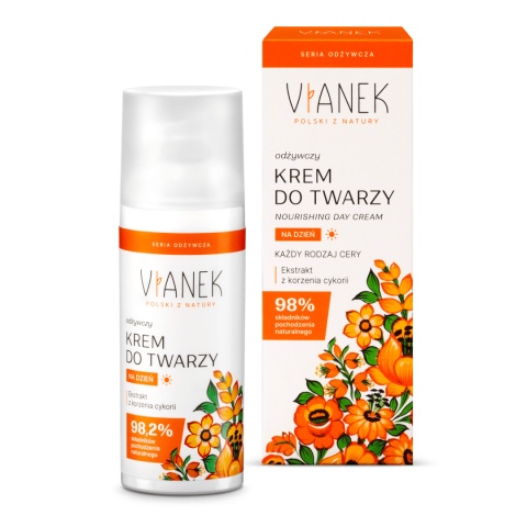VIANEK Odżywczy krem do twarzy na dzień 50 ml DATA WAŻNOŚCI: 31.03.2026