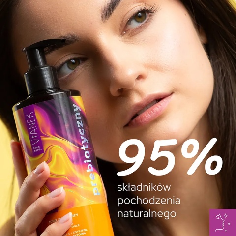 VIANEK Prebiotyczny Tonik do twarzy z witaminą C 300 ml
