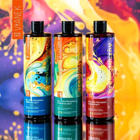 VIANEK Prebiotyczny żel pod prysznic łagodzący 400 ml