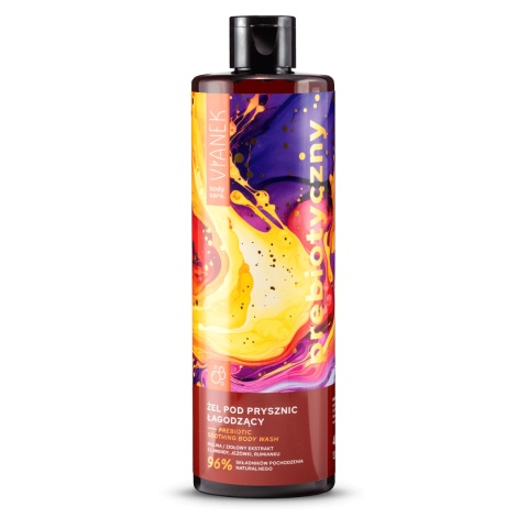 VIANEK Prebiotyczny żel pod prysznic łagodzący 400 ml