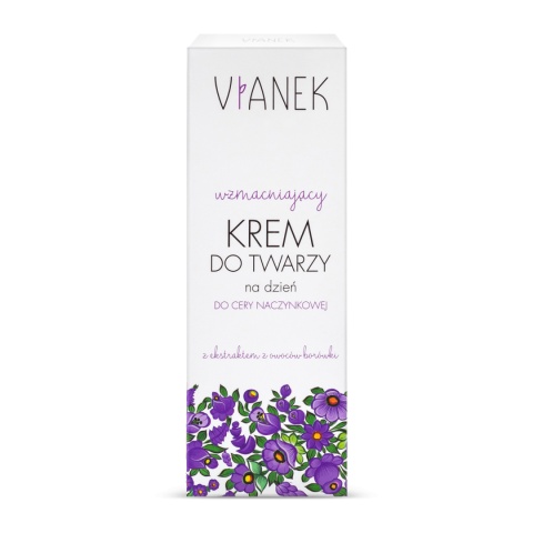 VIANEK Wzmacniający krem do twarzy na dzień 50 ml