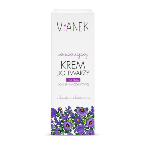 VIANEK Wzmacniający krem do twarzy na noc 50 ml