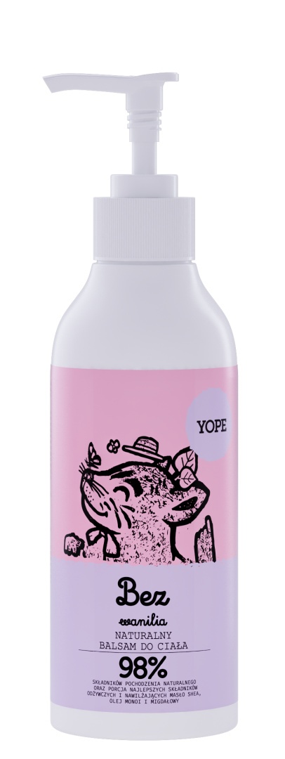 YOPE Balsam Do Rąk i Ciała Bez i Wanilia 300 ml