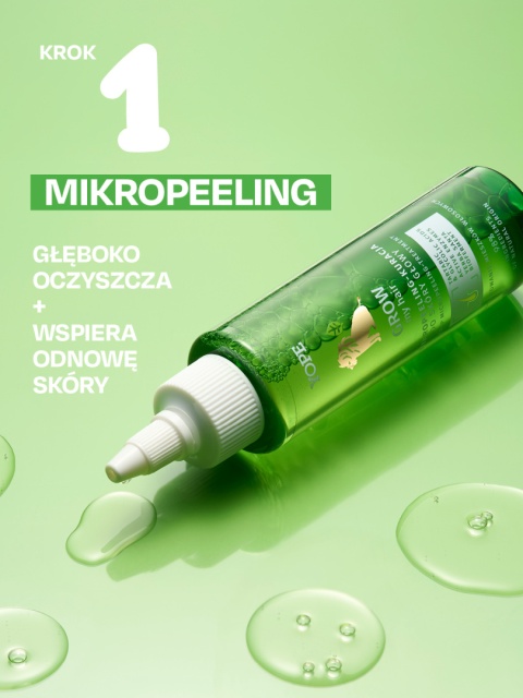 YOPE GROW MY HAIR MIKROPEELING-KURACJA DO SKÓRY GŁOWY 115 ML