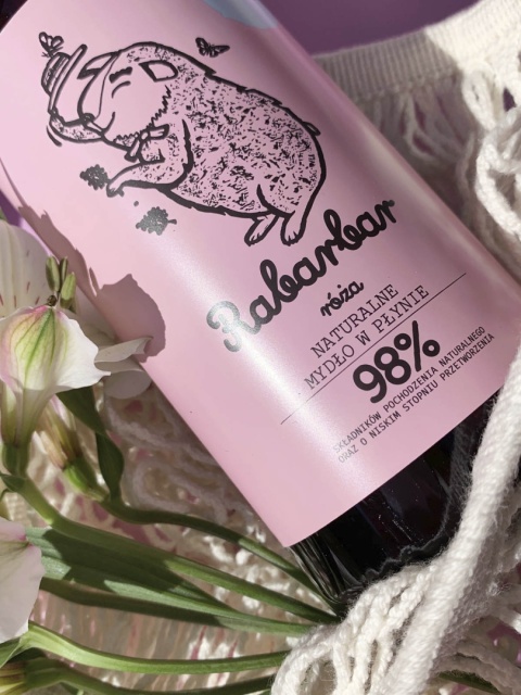 YOPE Mydło Rabarbar i Róża 500 ml