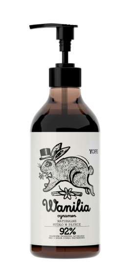 YOPE Mydło Wanilia Cynamon 500 ml