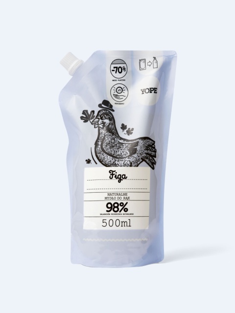 YOPE Refill Mydło Figa 500 ml