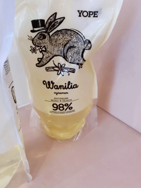 YOPE Refill Mydło Wanilia 500 ml