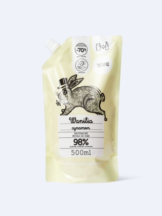 YOPE Refill Mydło Wanilia 500 ml