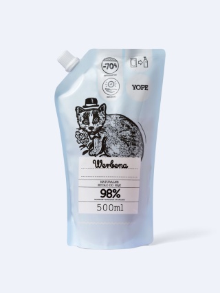 YOPE Refill Mydło Werbena 500 ml