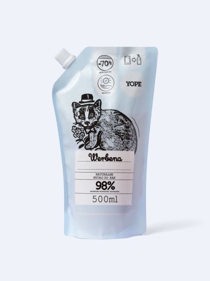 YOPE Refill Mydło Werbena 500 ml