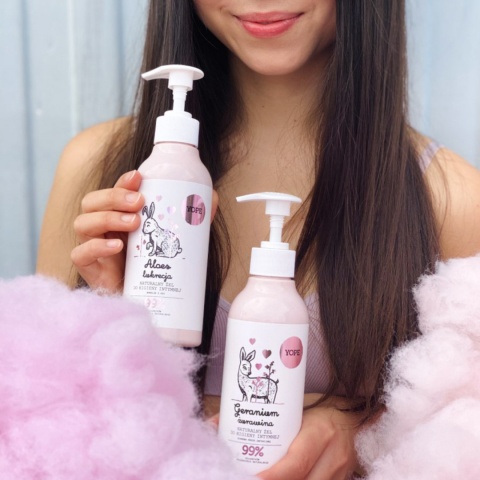 Yope Żel do higieny intymnej Aloes i Lukrecja 300 ml