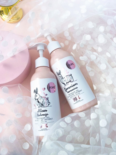 Yope Żel do higieny intymnej Aloes i Lukrecja 300 ml