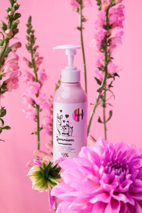 Yope Żel do higieny intymnej Geranium i Żurawina 300 ml