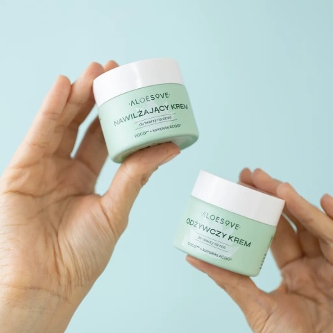 ALOESOVE Nawilżający krem do twarzy na dzień 50 ml DATA: 30.04.2026