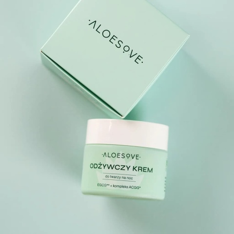 ALOESOVE Odżywczy krem do twarzy na noc 50 ml