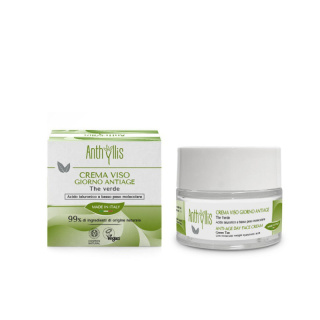 ANTHYLLIS Krem do twarzy ANTI-AGE na dzień, z zieloną herbatą i kwasem hialuronowym 50 ml