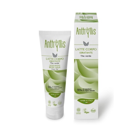 ANTHYLLIS Nawilżające mleczko do ciała z zieloną herbatą i organicznym masłem shea 150 ml