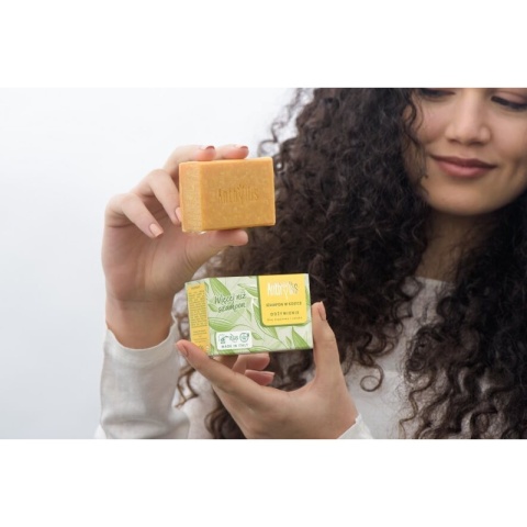 ANTHYLLIS Szampon w kostce, odżywczy, z olejem jojoba i olejem arganowym 80 g