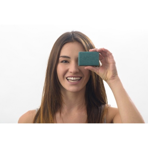 ANTHYLLIS Szampon w kostce, zwiększający objętość, z ekstraktem z imbiru i spiruliny 80 g