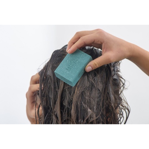 ANTHYLLIS Szampon w kostce, zwiększający objętość, z ekstraktem z imbiru i spiruliny 80 g