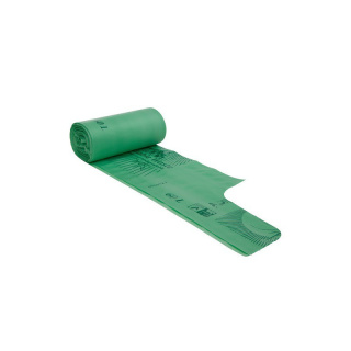 BIOBAG Worki na odpady organiczne i zmieszane, 60L, rolka 20 szt., w 100% biodegradowalne i kompostowalne