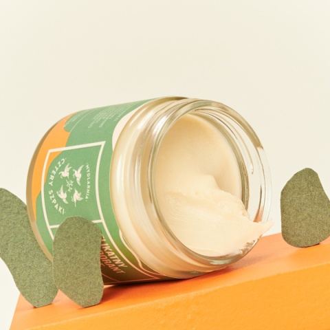 CZTERY SZPAKI Naturalny dezodorant w kremie bez dodatku sody - bezzapachowy 60 ml