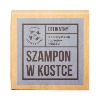 CZTERY SZPAKI Delikatny szampon w kostce 75 g