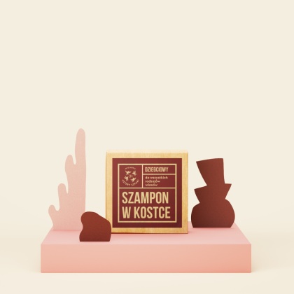 CZTERY SZPAKI Dziegciowy szampon w kostce 75 g