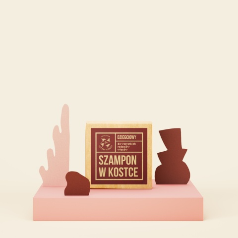 CZTERY SZPAKI Dziegciowy szampon w kostce 75 g