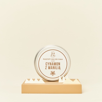 CZTERY SZPAKI Mus do ciała cynamon z wanilią 150 ml
