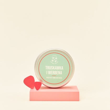 CZTERY SZPAKI Mus do ciała truskawka i werbena 150 ml