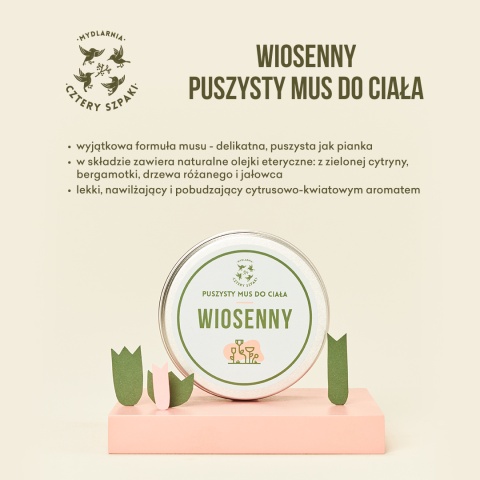 CZTERY SZPAKI Mus do ciała wiosenny 150 ml