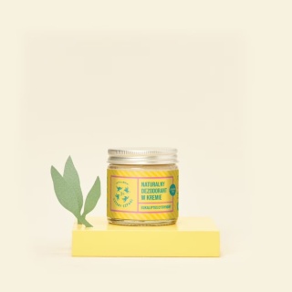 CZTERY SZPAKI Naturalny dezodorant w kremie eukaliptus cytrynowy z dodatkiem sody 60 ml
