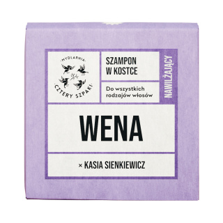 CZTERY SZPAKI Nawilżający szampon w kostce WENA 75 g