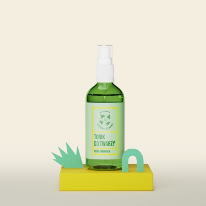 CZTERY SZPAKI Tonik do twarzy Sosna i Rumianek 100 ml