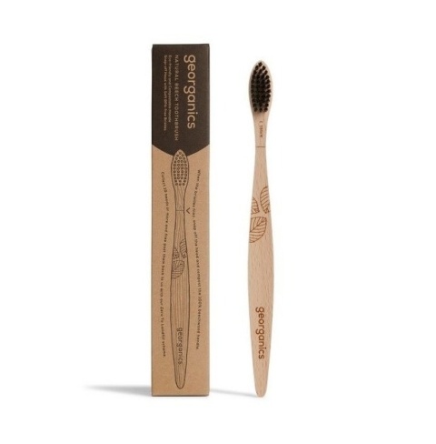 GEORGANICS Szczoteczka do zębów z drzewa bukowego MIĘKKA