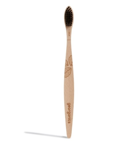 GEORGANICS Szczoteczka do zębów z drzewa bukowego MIĘKKA